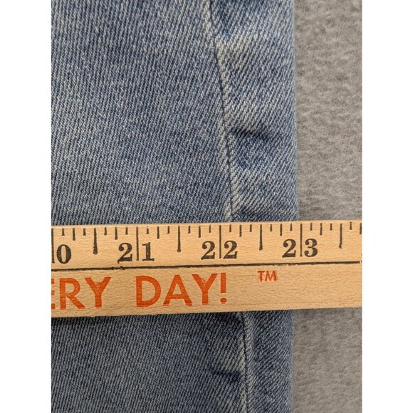 American Eagle Outfitters Curvy Mom Jeans Womens 18 Light Wash High Rise Stretch - Picture 5 of 16